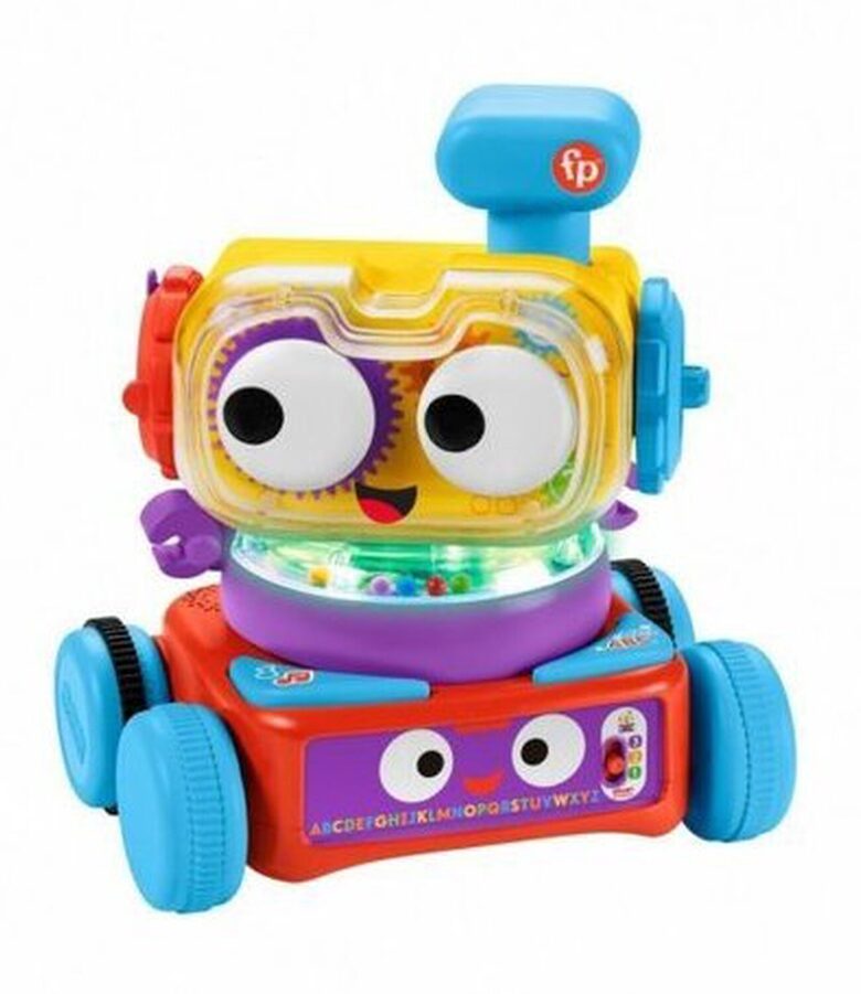Интерактивный игрушечный робот Fisher Price Build A Bot 4 в 1
